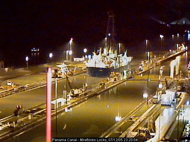 Miraflores Locks snapshot