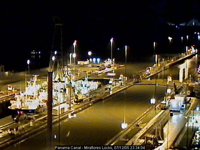 Miraflores Locks snapshot