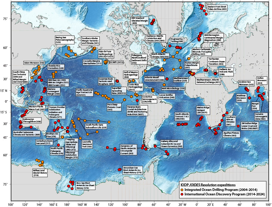 Integrated Ocean Drilling Program Expedition