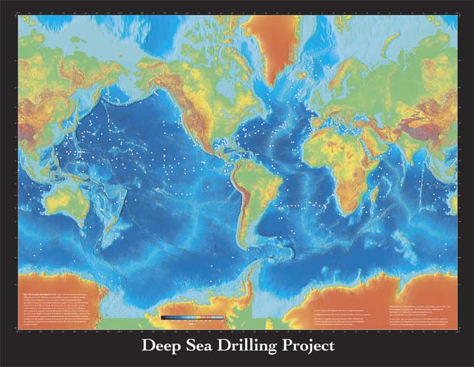 DSDP drill sites