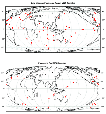 MRC collection maps