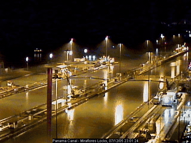 Miraflores Locks movie
